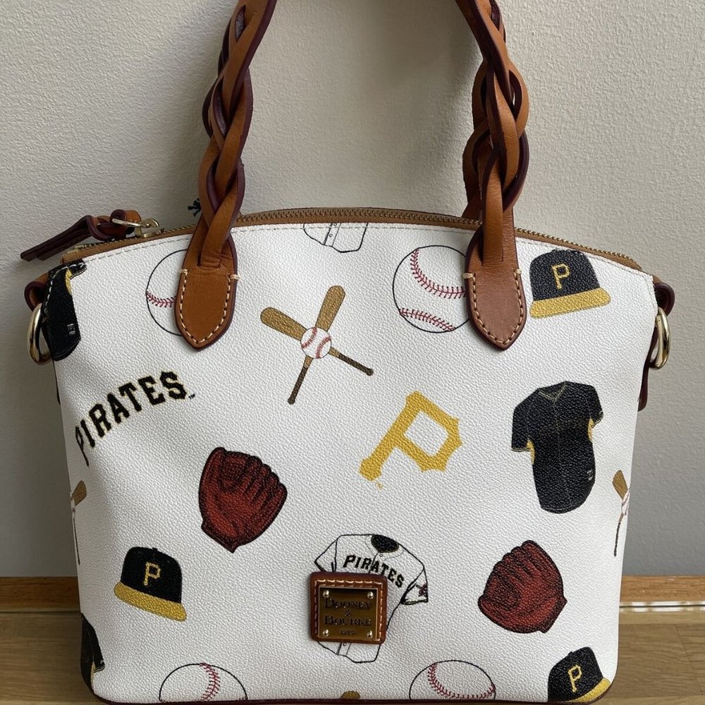 NWT Dooney & Bourke MLB Pittsburgh Pirates Small Celeste